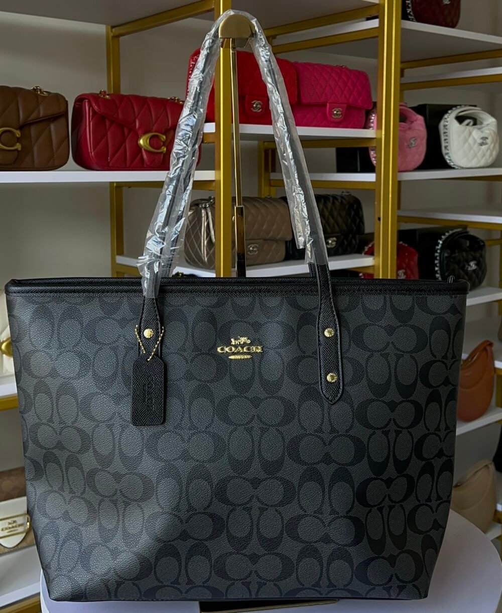 COACH CITY TOTEBAG